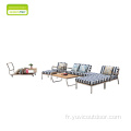 Piscine Villas et Cour Sofa Outdoord Set